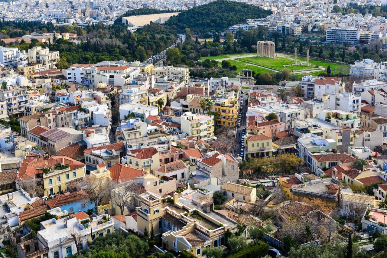 Апартаменты Athens Cozy Studio 4 Min Walk To The Acropolis Hil Экстерьер фото